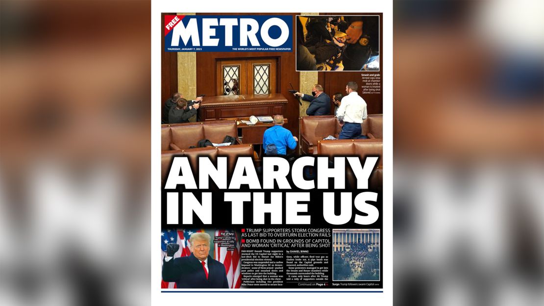 11 newspapers around the world react Metro UK