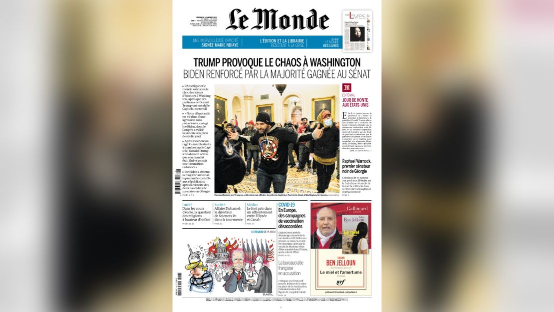 "Trump causes chaos in Washington"