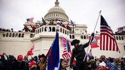 Pro-Trump supporters storm the U.S. Capitol following a rally with President Donald Trump on January 6, 2021 in Washington, DC.