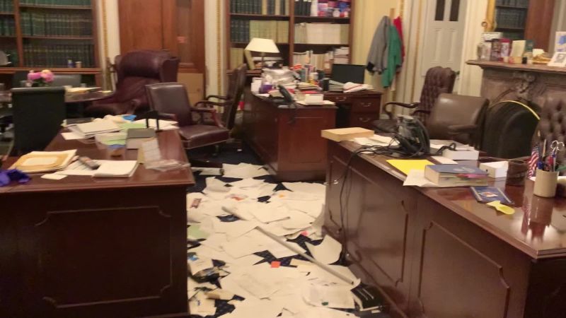 This Is The Damage Rioters Caused To The Capitol Building | CNN