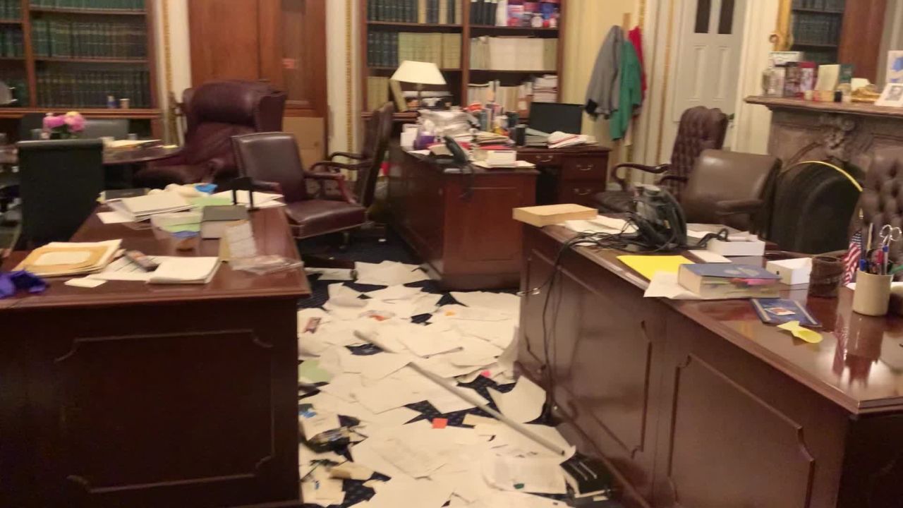 senate office trashed GRAB
