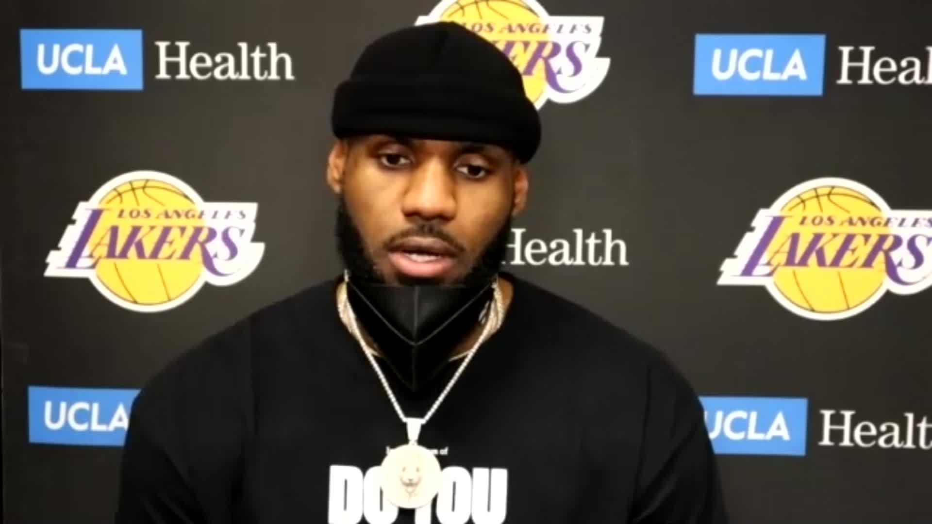 You just show them the photos.' How LeBron James says he talks to