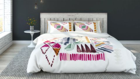 Lane 3-Piece Prism Duvet Cover Set