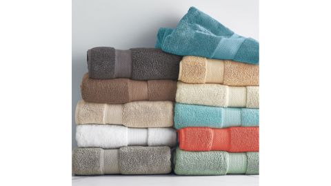 Legends Sterling White Solid Supima Cotton Wash Cloth, Set of 2
