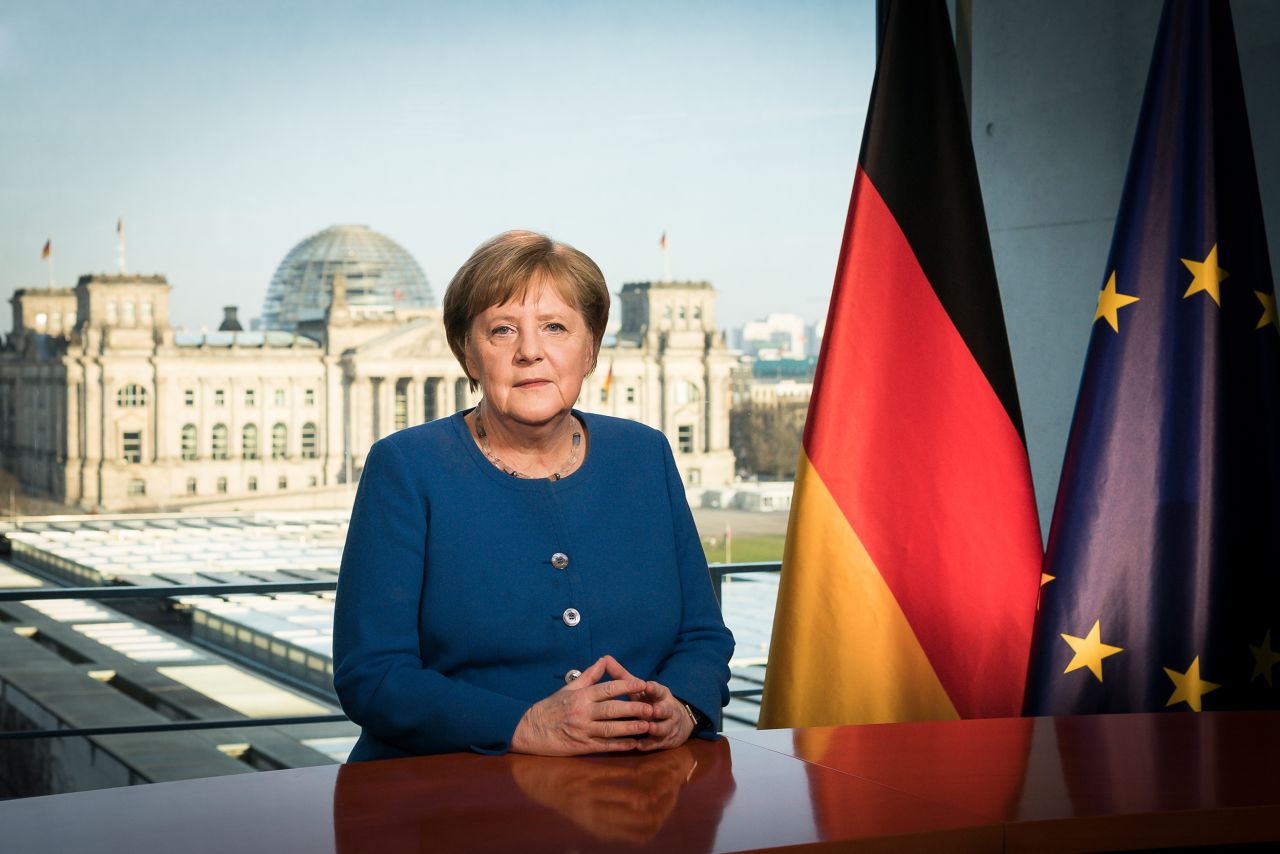 In March 2020, Merkel delivered a rare televised message and told the German people that the coronavirus pandemic is the nation's gravest crisis since World War II.