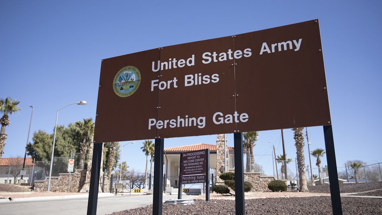 The U.S. Army's Fort Bliss in El Paso, Texas. 