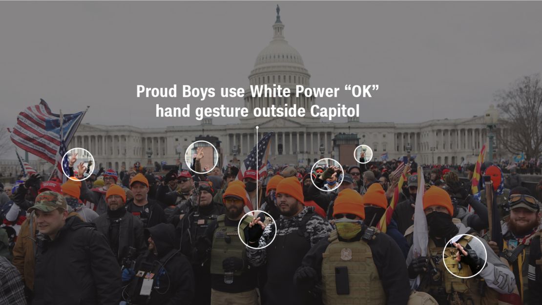 Far-right symbols seen at the U.S. Capitol riot: What they mean