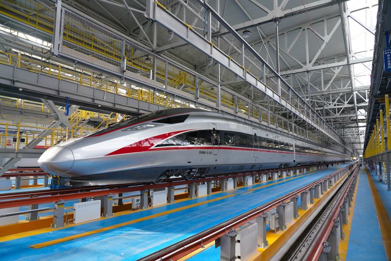 China debuts bullet train that can operate in extremely cold temperatures CNN