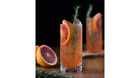 Amy Traynor's Blood Orange Turmeric Collins