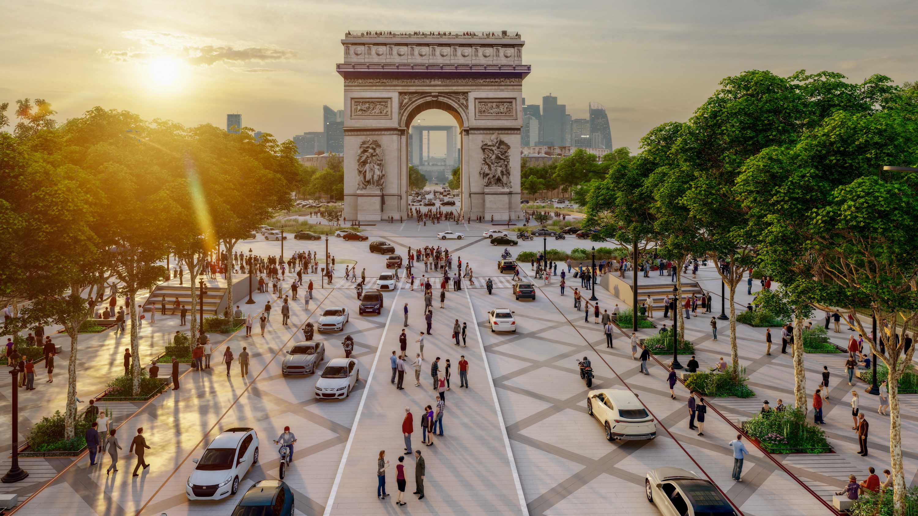 Champs-Élysées in Paris set for green overhaul
