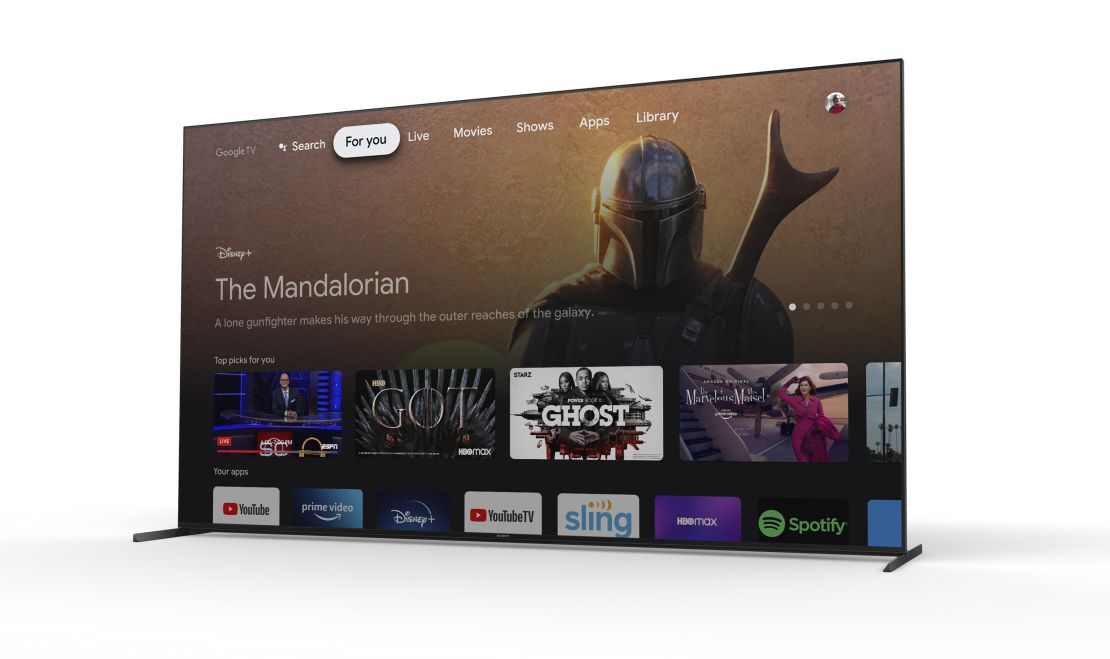 google TV sony 2021 bravia TVs underscored