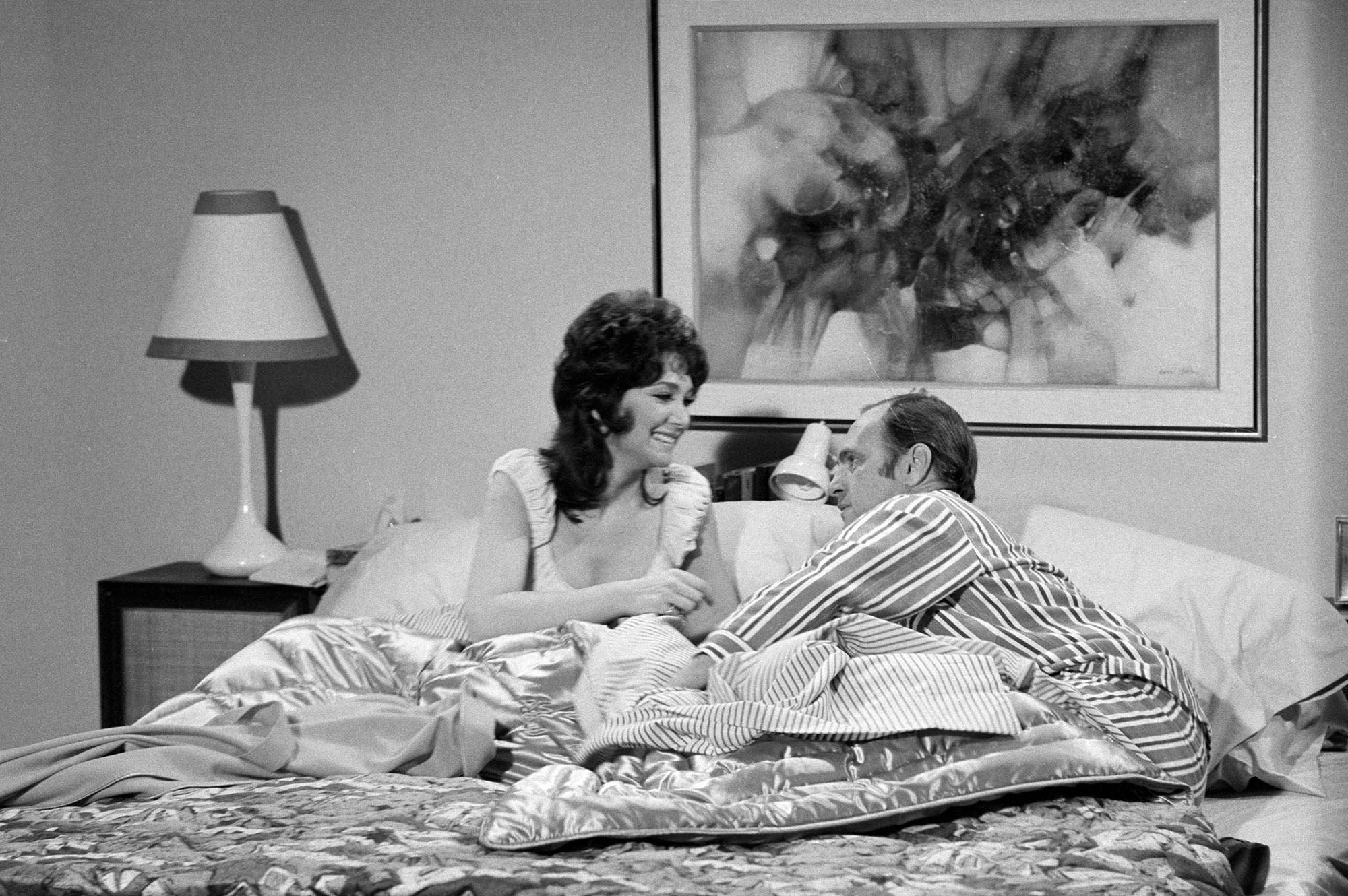 Suzanne Pleshette played Newhart's wife, Emily, in 'The Bob Newhart Show.'