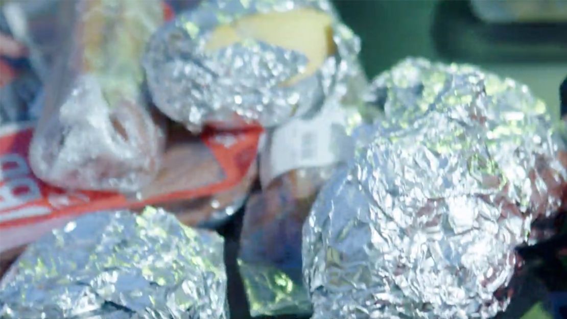 Border officials seized the sandwiches, a TV segment showed.