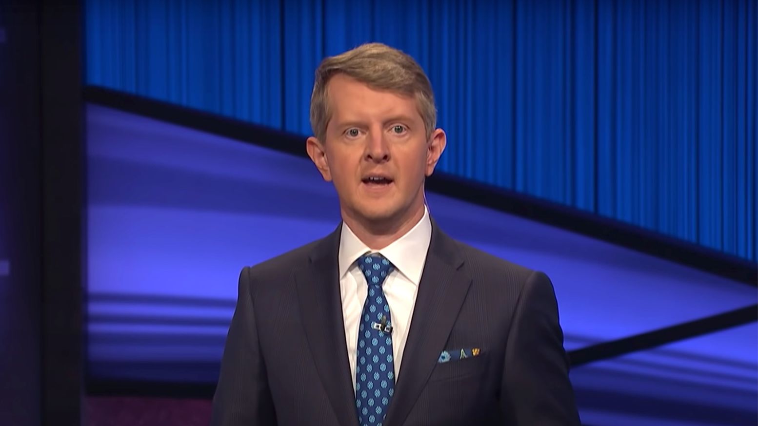 Ken Jennings hosts Jeopardy! on Monday, January 11, 2021.