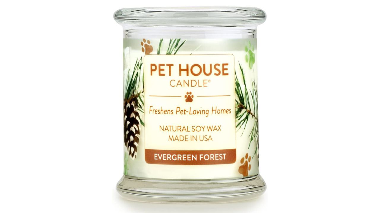 Pet House by One Fur All Evergreen Forest Candle