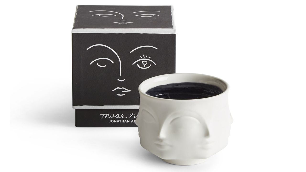 Jonathan Adler Muse Noir Ceramic Candle