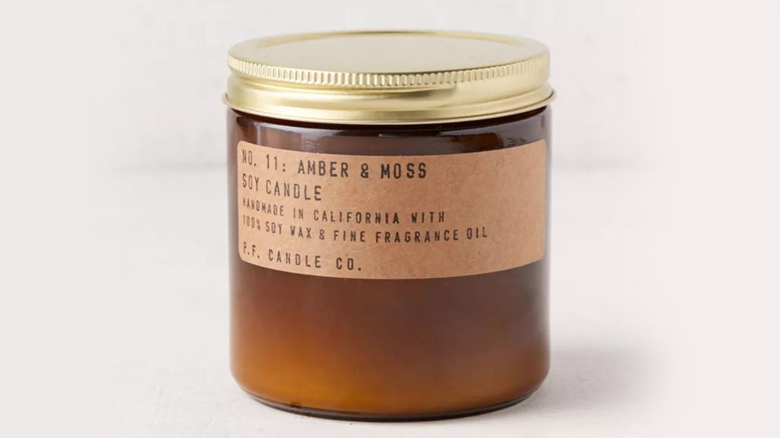 No. 3 Moss + Amber Candle - Soy & Coconut w/ Hemp Wick – Field Day