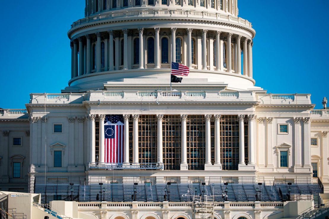 Officials have encouraged people not to come to Washington for the upcoming inauguration.