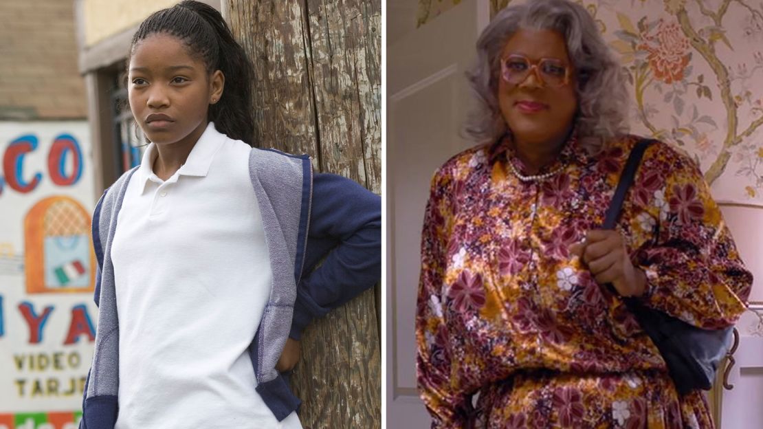 Keke Palmer played a young spelling-bee champion in the 2006 film, "Akeelah and the Bee"; Tyler Perry as Madea, whose tough-talking character inspired a string of popular movies.