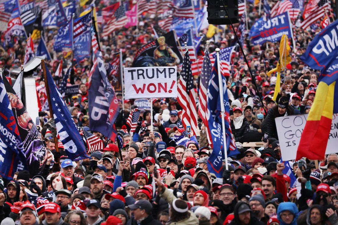 Crowds descended on Washington, DC last week to protest the ratification of President-elect Joe Biden's electoral college victory in the presidential election.