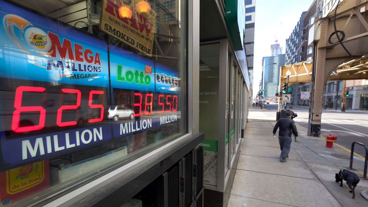 Mega Millions' jackpot has grown to an estimated $625 million. 