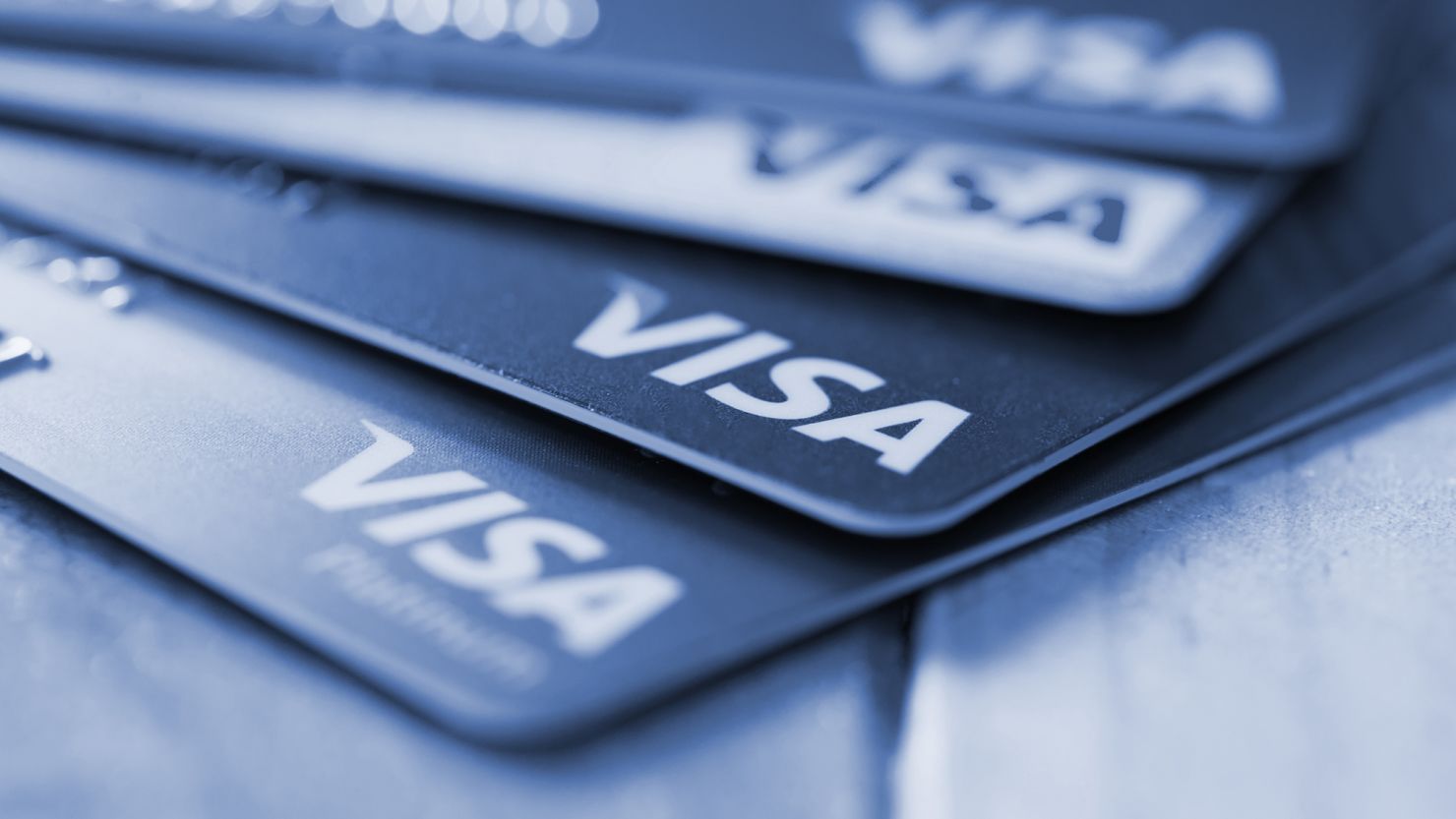 Visa cards - stock