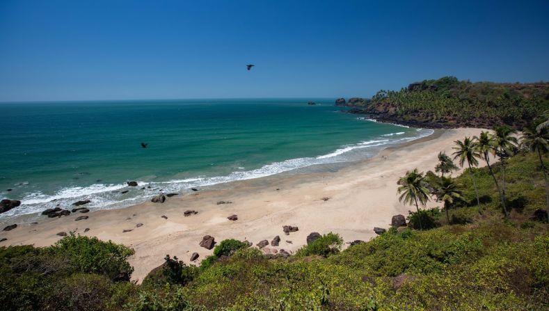 <strong>Cabo De Rama: </strong>The resort offer easy access to the sea, which fills up a secluded cove with steep black cliffs.  