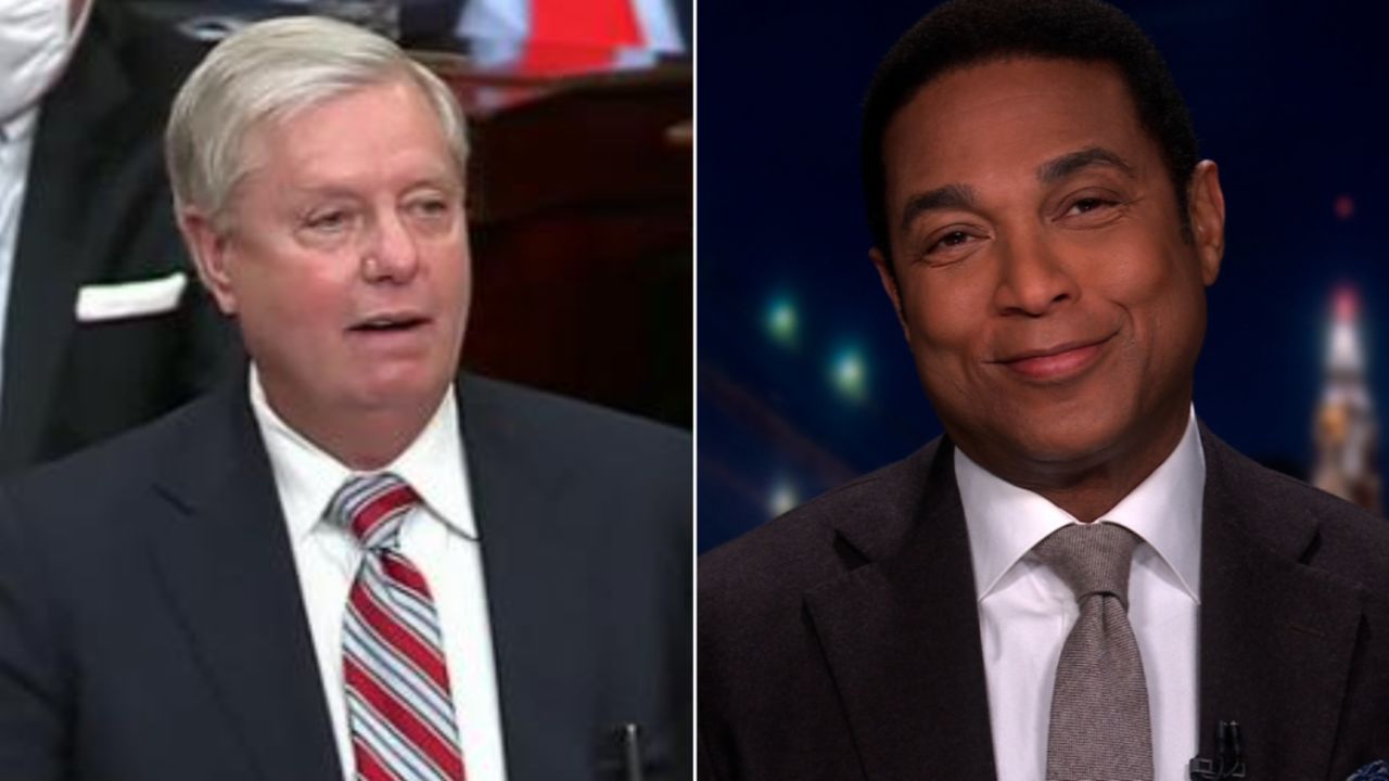Lindsey Graham/Don Lemon split 