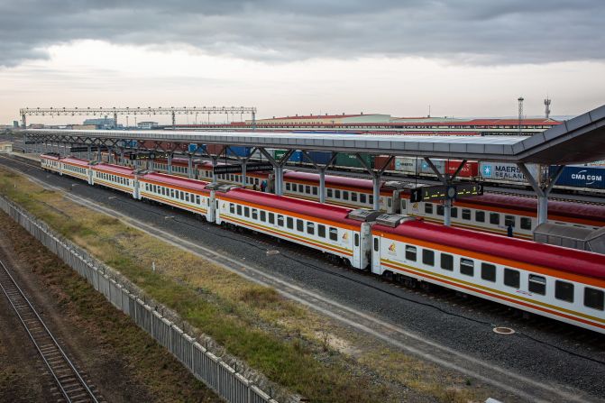<strong>Kenya's rail overhaul -- </strong>Designed to connect Kenya's main cities, and eventually neighboring nations, the Kenya Standard Gauge Railway is the <a href="index.php?page=&url=https%3A%2F%2Fedition.cnn.com%2F2017%2F05%2F31%2Fafrica%2Fkenya-nairobi-railway%2Findex.html" target="_blank">largest infrastructure project </a>undertaken by Kenya since it gained independence in 1963. <br /><br />Construction of the first 300-mile (482 kilometer) section between the coastal city of Mombasa and Kenya's capital, Nairobi, was completed in 2017. Traveling at an average speed of 74 miles (120 kilometers) per hour, the train journey between the two cities now takes just four hours instead of 12. The $3.8 billion project was built by Chinese construction company China Road and Bridge Corporation (CRBC), and 90% funded by China Exim Bank.