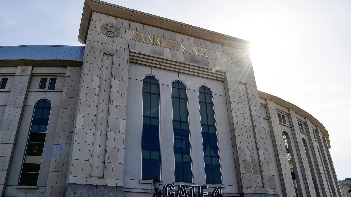 New York City Mayor Bill de Blasio says a "plan is in motion" to use Yankee Stadium as a vaccination site. 