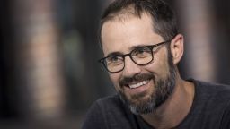 Evan "Ev" Williams, co-founder of Twitter Inc. and co-founder and chief executive officer of Medium.com, smiles during a Bloomberg West Television interview in San Francisco, California, U.S., on Tuesday, Aug. 30, 2016. Williams discussed the use of social media by presidential candidates, the growing concerns surrounding online harassment and the future of Twitter. Photographer: David Paul Morris/Bloomberg via Getty Images