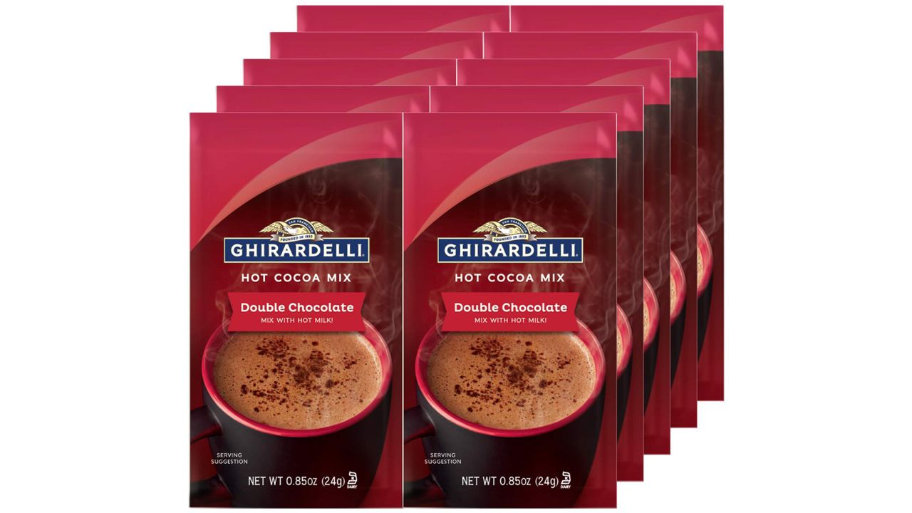 Ghirardelli Double Chocolate Hot Cocoa Mix, 10-Pack
