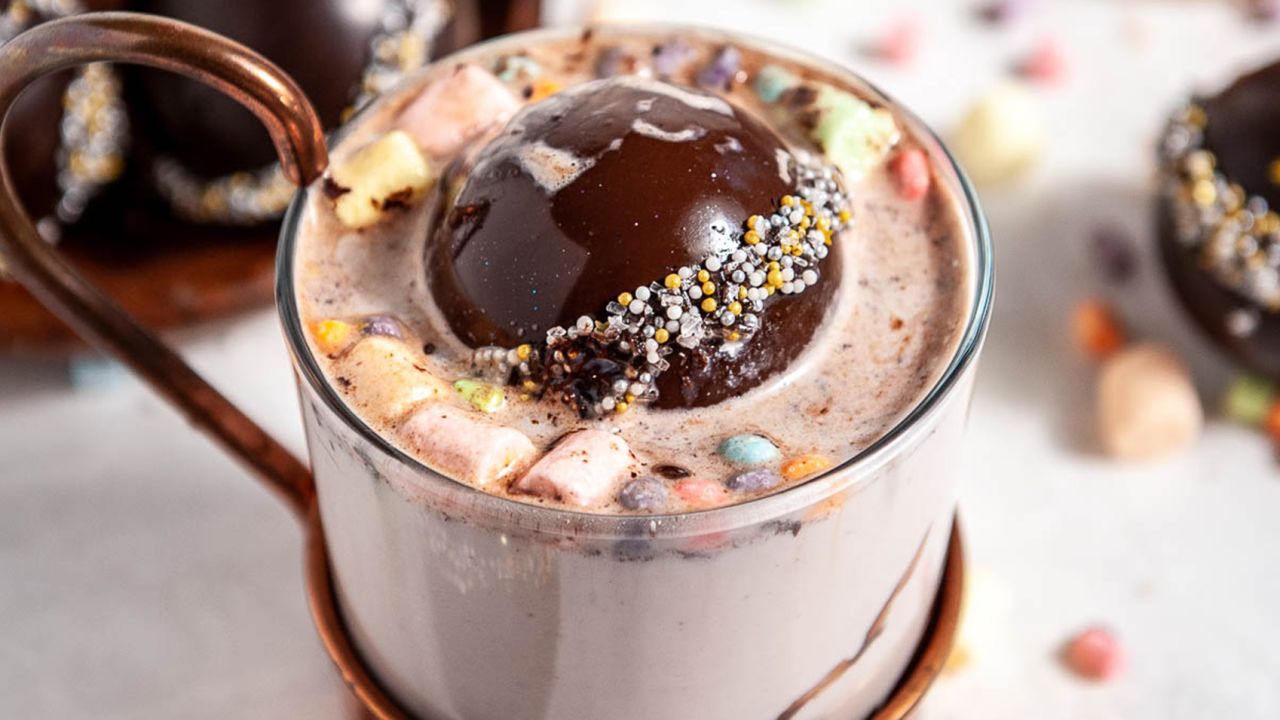 Liz Marek of Sugar Geek Show's Hot Chocolate Bombs