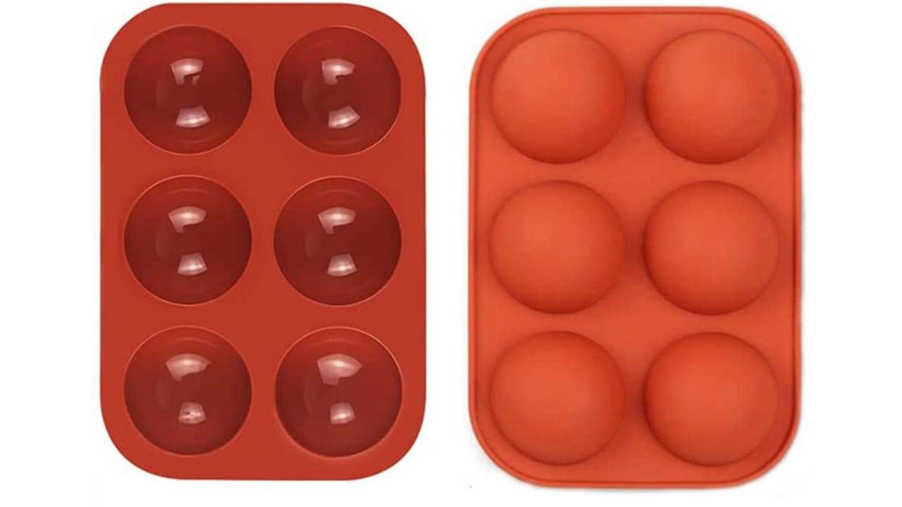 Luofasau 6-Hole Silicone Molds, 2-Pack
