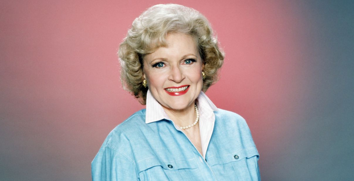 Betty White poses for a portrait in the mid-1980s, when she starred in the hit sitcom "The Golden Girls."