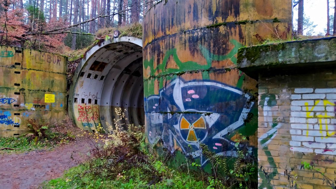 Archeologists say Soviet nuclear warheads were stored here, ready for attacks on Western Europe.