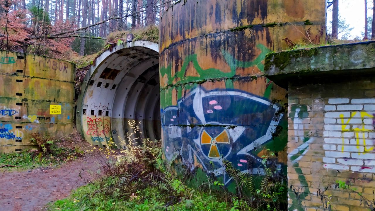 Archeologists say Soviet nuclear warheads were stored here, ready for attacks on Western Europe.