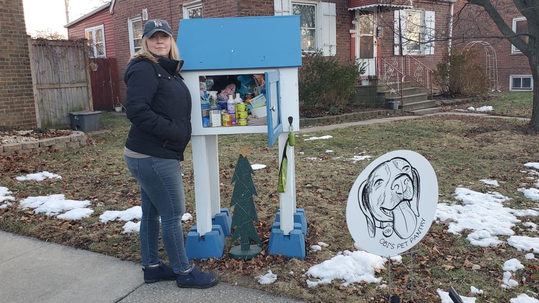 Carolyn Alonzo created Obi's Pet Pantry, which offers free supplies for people struggling  financially to care for their pets.