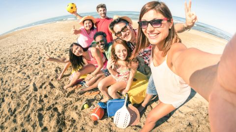 Use points from the Bank of America Travel Rewards Credit Card for Students to pay for your next beach vacation.