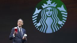 SEATTLE, WA - MARCH 23: Starbucks CEO Howard Schultz speaks about the Christmas cup controversy during the Starbucks Annual Shareholders Meeting on March 23, 2016 in Seattle, Washington. Schultz also spoke about Starbucks in expansion in China. (Photo by Stephen Brashear/Getty Images)