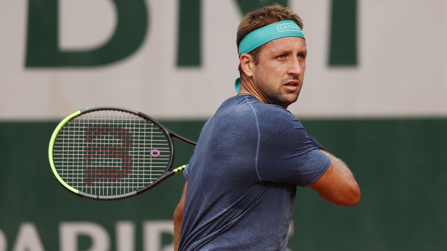 Tennys Sandgren said he tested positive for Covid-19 on Monday. 