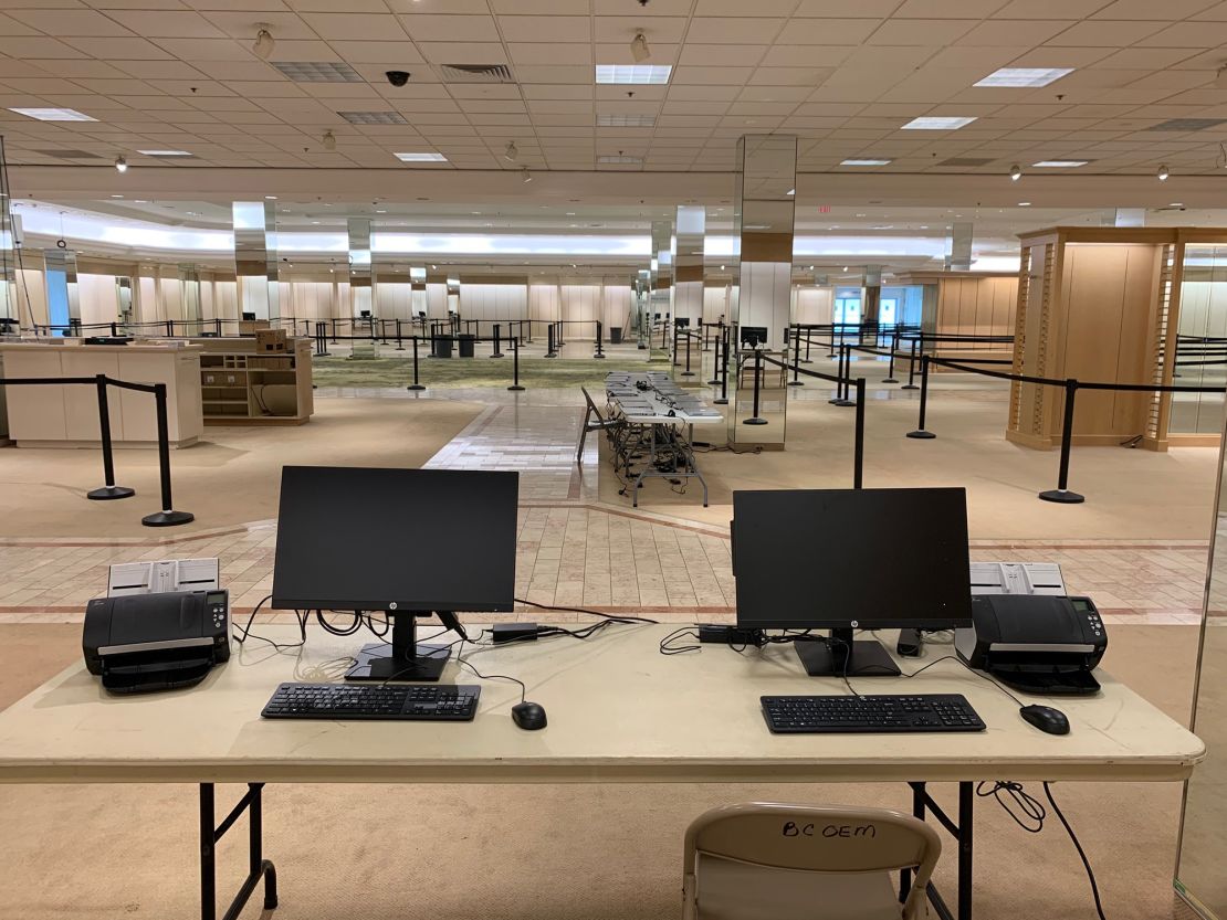 County officials expect the Moorestown Mall vaccination hub to handle as many as 2,500 individuals per day.