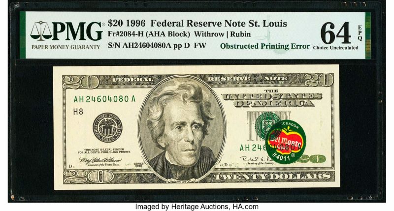 Del Monte note 20 banknote has currency collectors going bananas