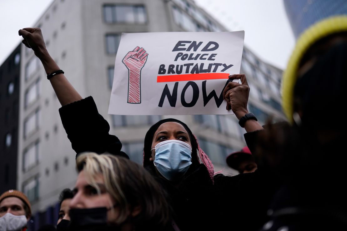 The protest in Brussels was largely peaceful, before some violent clashes in the evening.