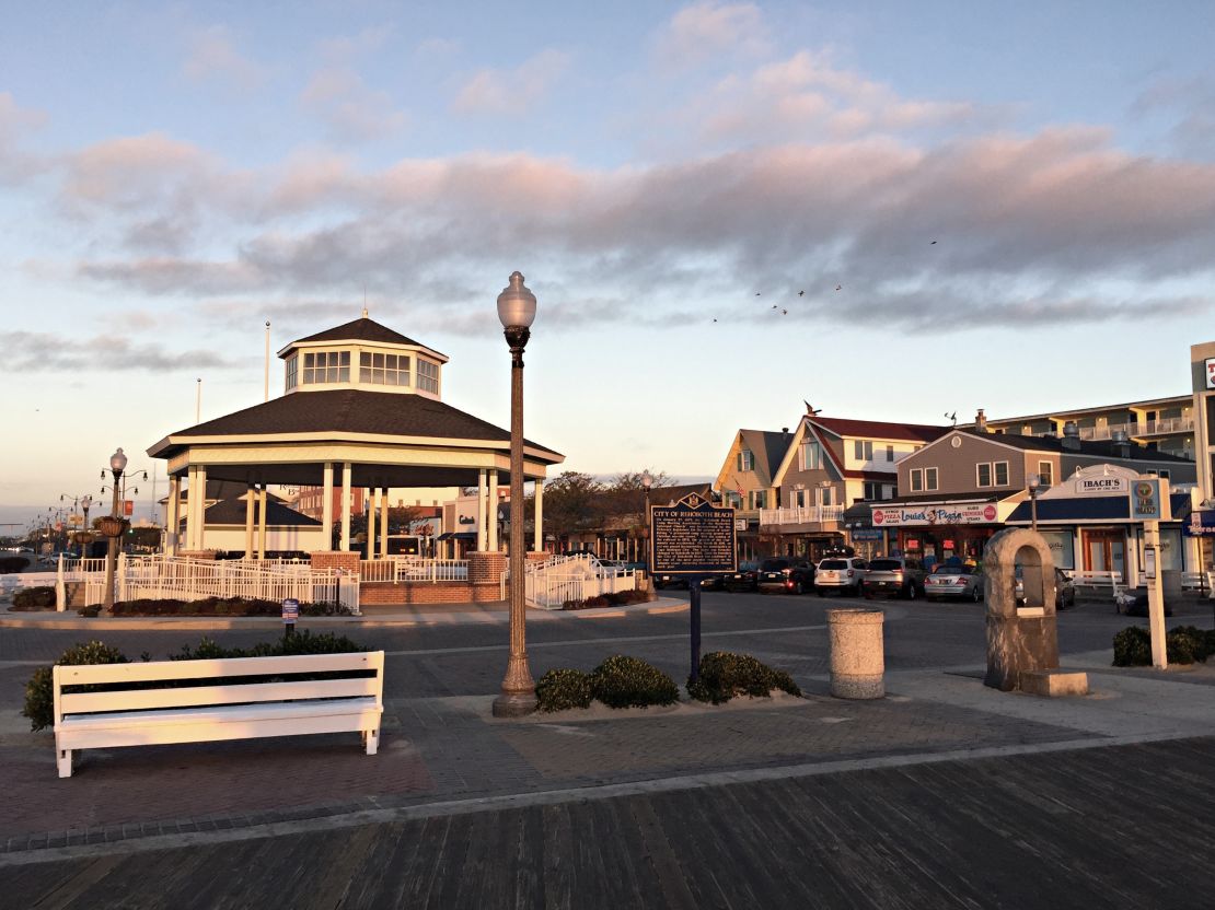 The town of Rehoboth Beach -- meaning "room for all" -- is known for being inclusive. The Bidens have a vacation home here.