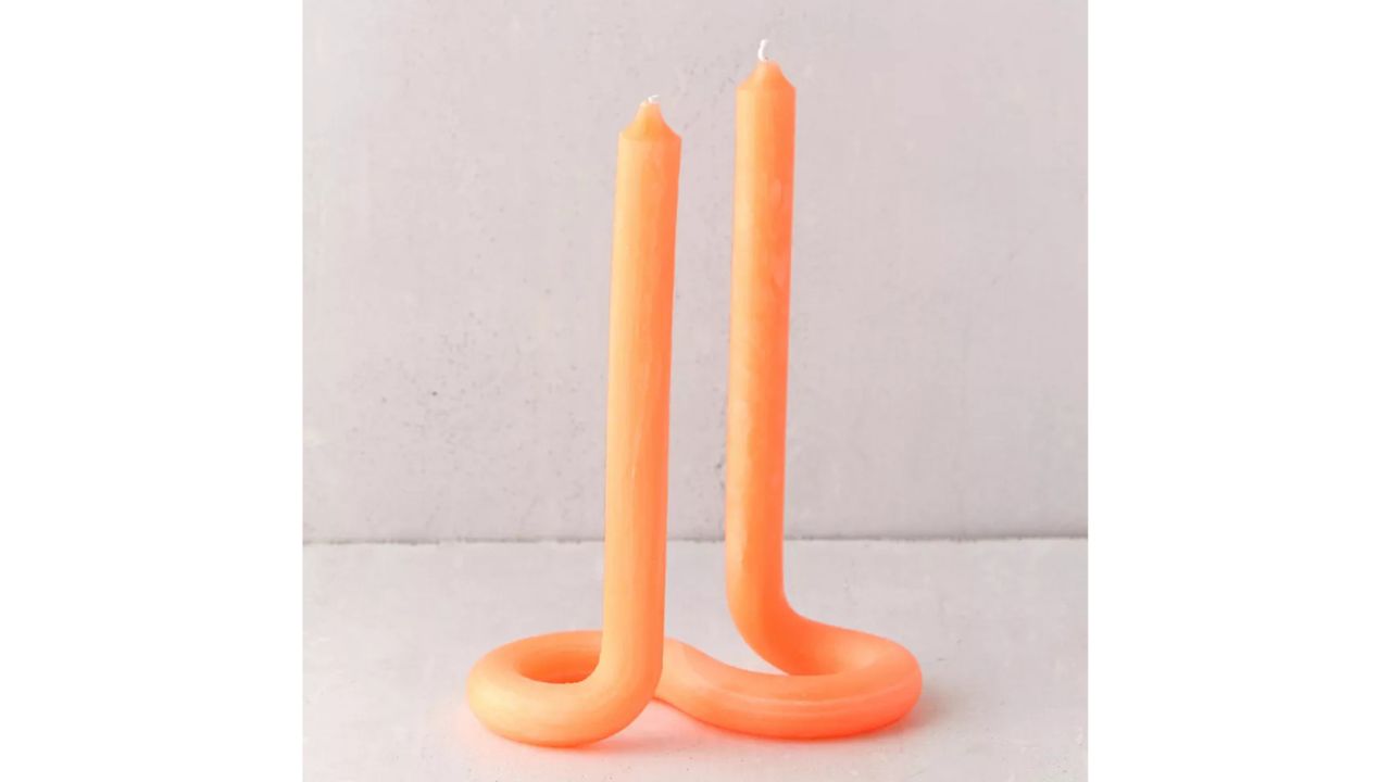 Lex Pott Twist Duo Standing Taper Candle