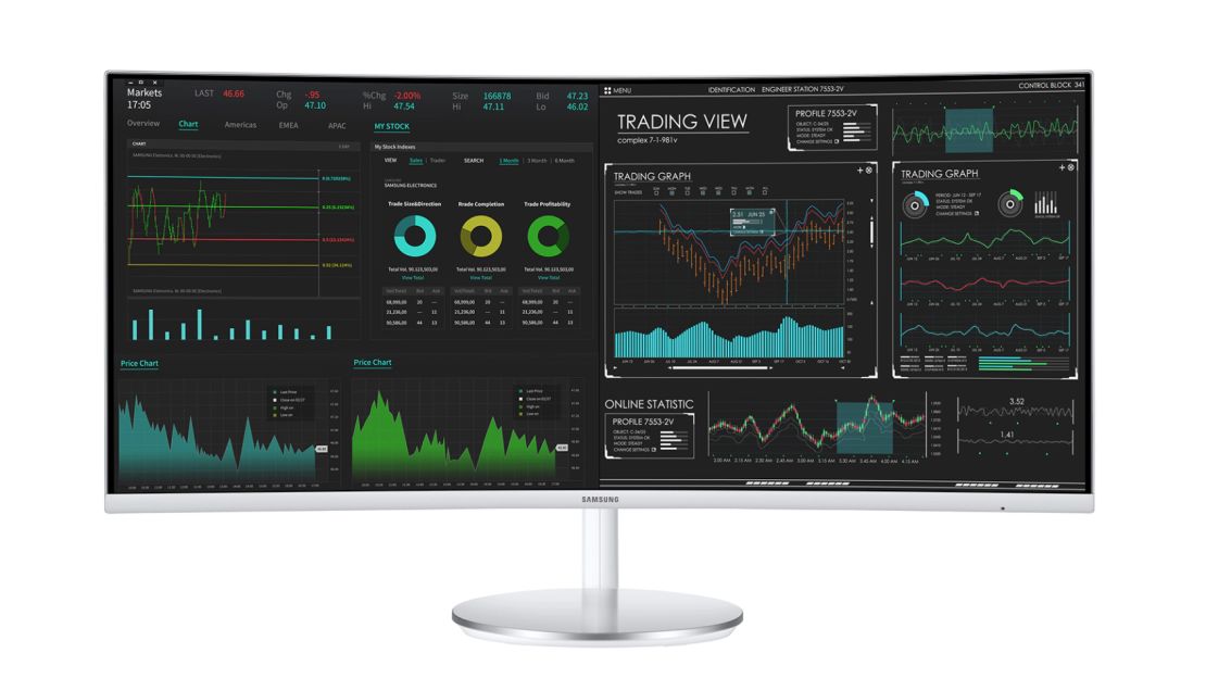 Thunderbolt3 Ultrawide Screen Curved Monitor