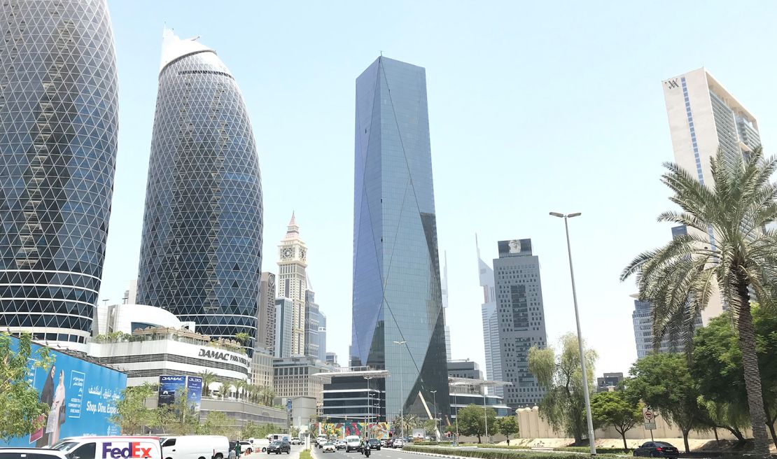 ICD Brookfield Place in Dubai, which welcomed more 200-meter-plus buildings than any other city in the world last year.