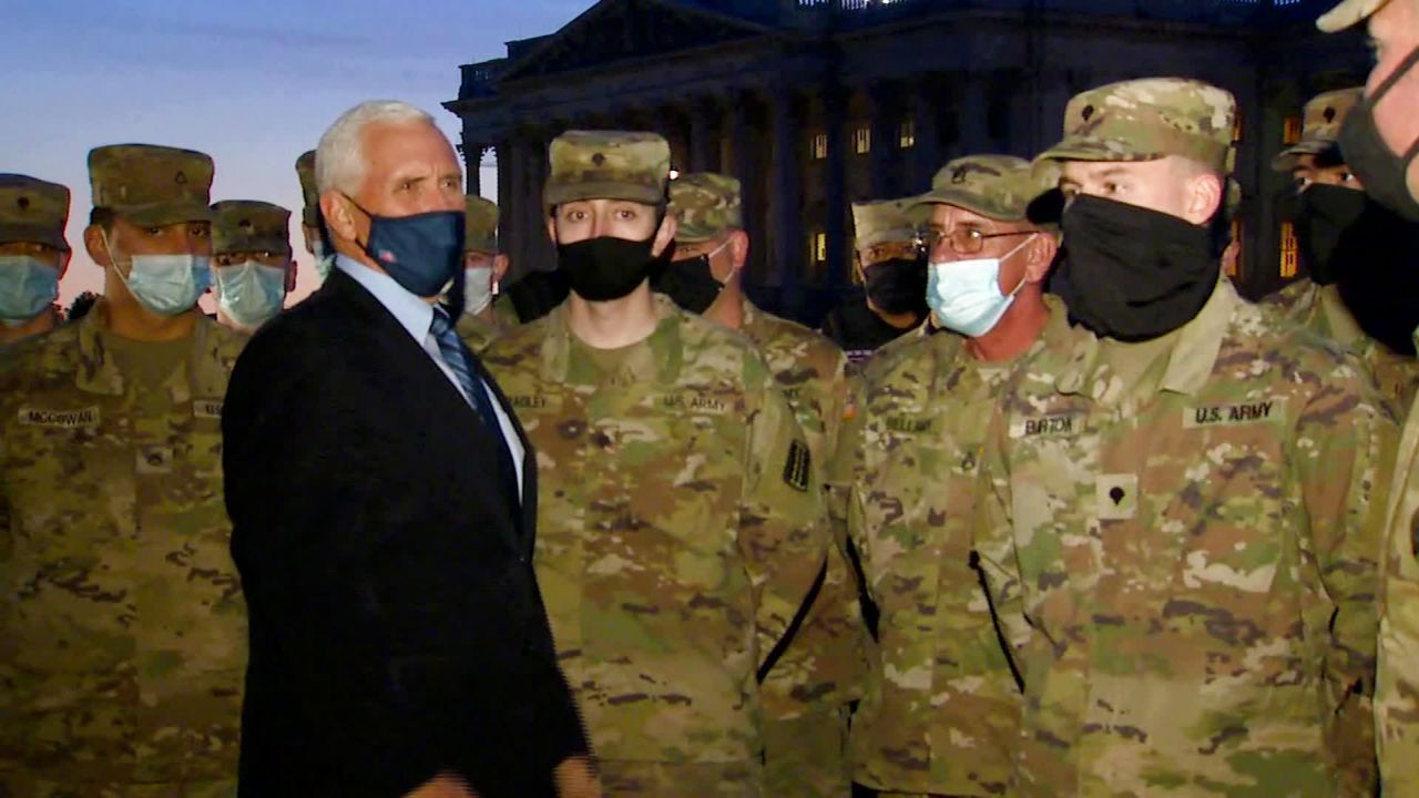 mike pence visits national guard vpx