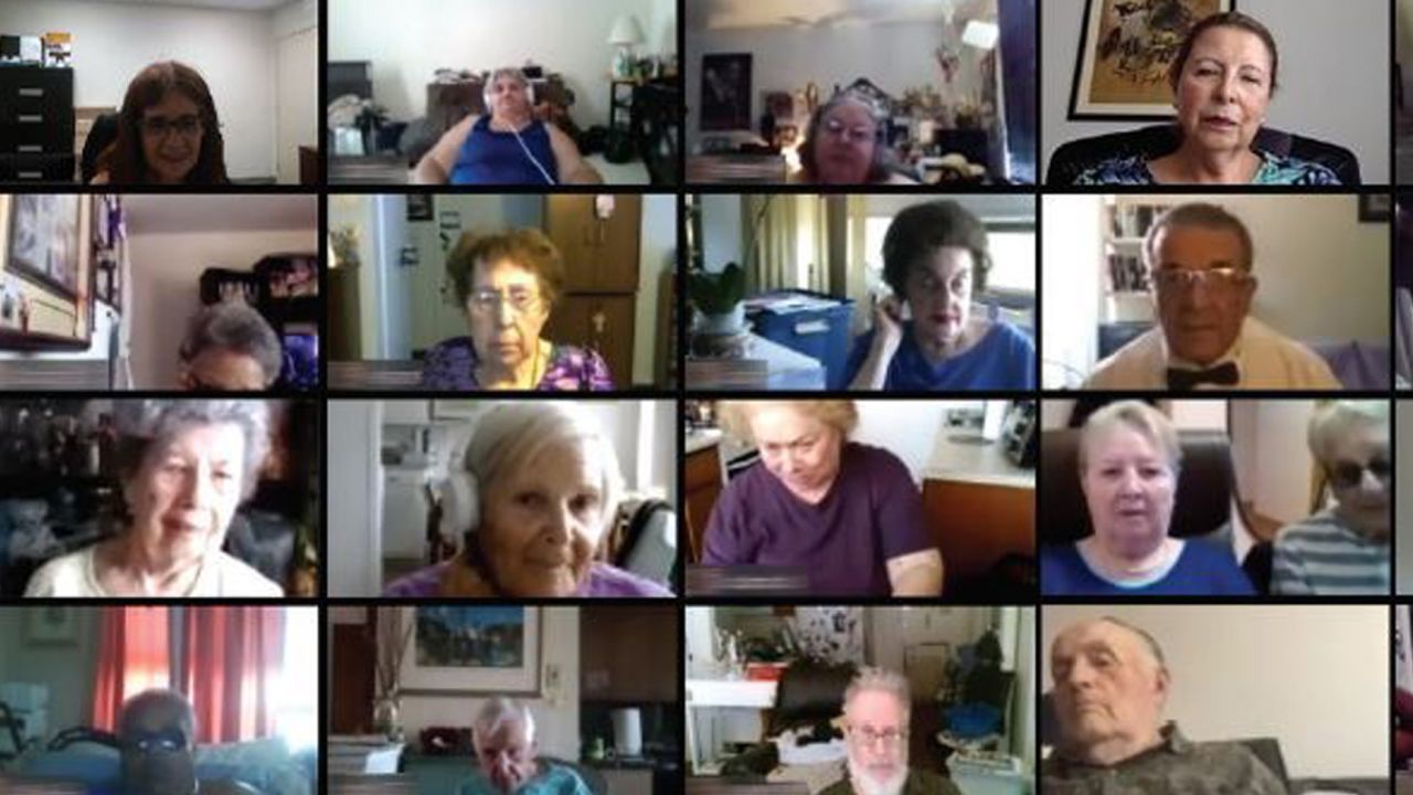 Selfhelp's virtual senior center hosts online classes for older homebound adults to provide mental and emotional wellness.
